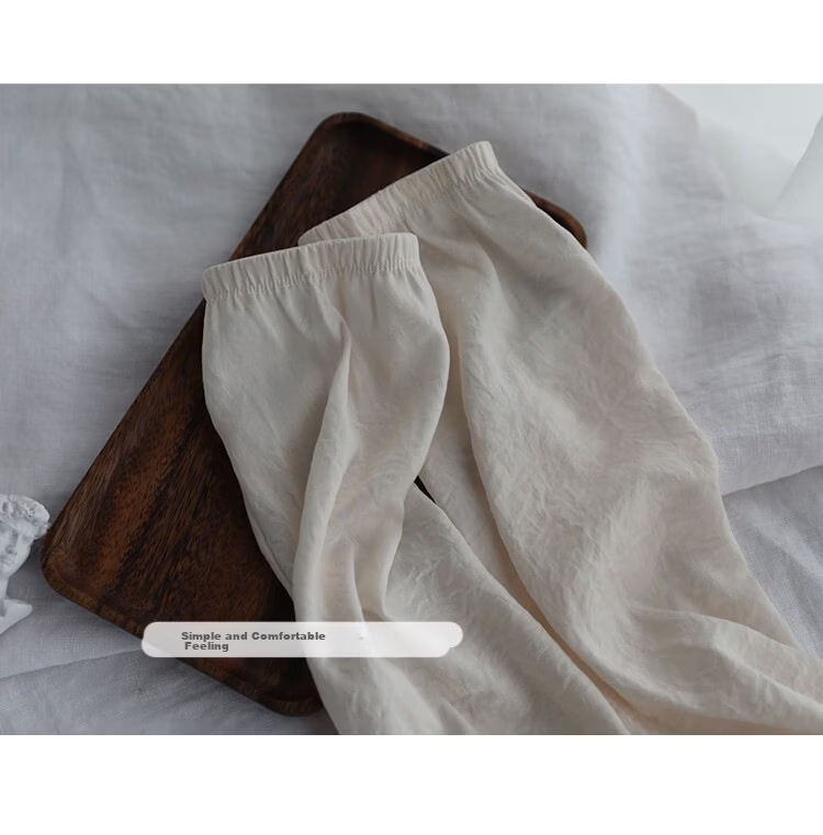Lagur Natural Close Japanese Tencel Linen UV Protection Large Size Cooling Arm Sleeves for Women Summer Loose Sleeve Covers Water Dew Pink 6