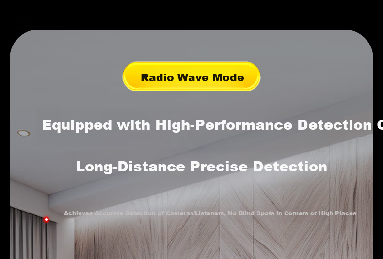 Zhiguozhe GPS Signal Detector Locator Hotel Camera Anti-Spy Detector Anti-Eavesdropping Detection Recording Device Vehicle Surveillance Investigation Hotel Use 20