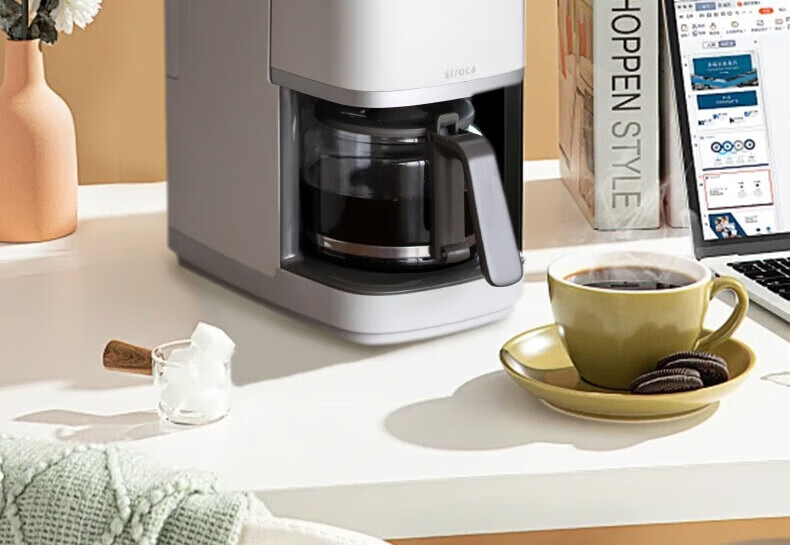 Siroca Stone Mill Fully Automatic American Coffee Maker Grinder Integrated Bean and Powder Dual-Use Multifunction PRO Small Coffee Machine for Office and Home [Qixi Valentine's Day Gift] 27