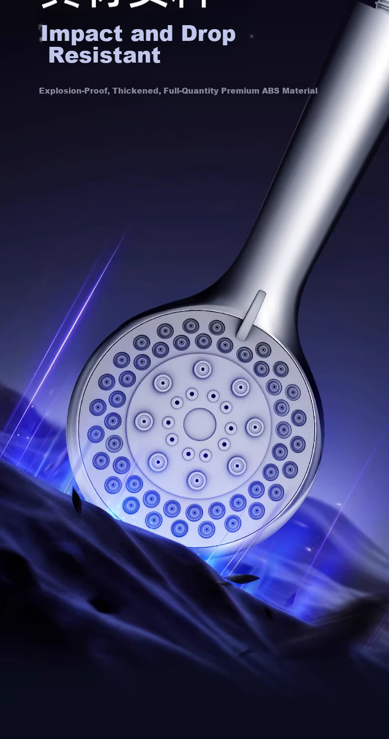 ILeddog [Germany] High-Pressure Shower Head Multi-Function Handheld Shower Set DJ119 11