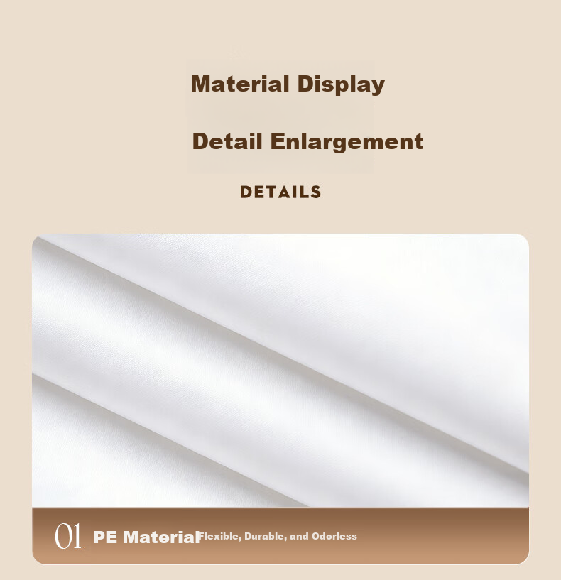 Baicaoyuan Shower Curtain Bathroom Waterproof Partition Curtain Mold Resistant 160x180cm 12