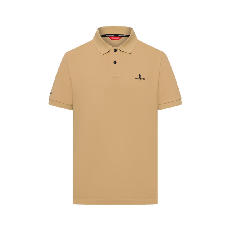 Biyinlefen Antibacterial Cooling Spring Summer Men's Casual Business Multi-Color Skin-Friendly Short Sleeve Polo Shirt