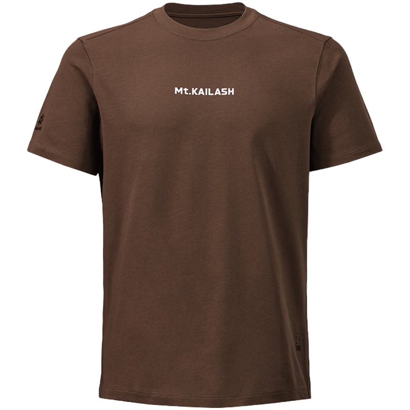KAILAS Kailas Gang Rinpoche Cotton T-Shirt Men's Summer Outdoor Hiking Breathable Short Sleeve Crew Neck