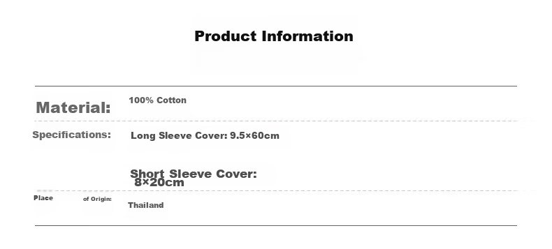 MUJI UV Protection Cotton Strong Twist Long Sleeve Cover Gray 9.5×60cm 4