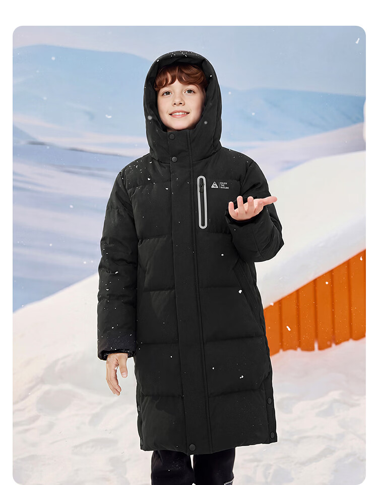 BALABALA [BalaOne] Children's down Jacket for Boys And Girls, Winter 2026 Protective Parent-Child Coat 16