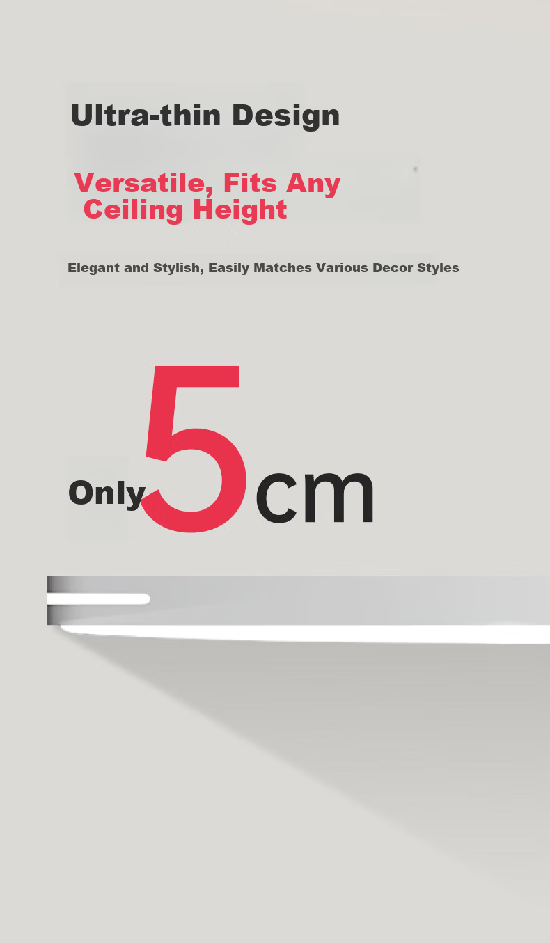 ARROW Ceiling Light Set Nordic Style Living Room Bedroom Dining Room Balcony Lamp with Installation 4