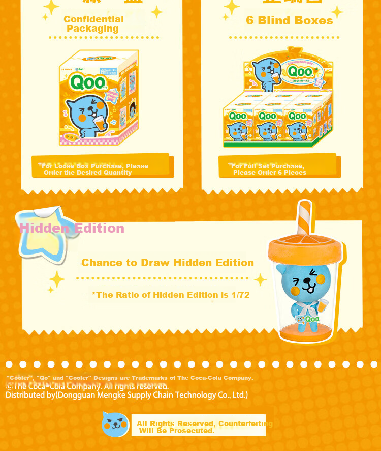 X11 SPACE Queer Qoo Day Series Plush Blind Box Gift Toy Doll Keychain Figurine Single Box 15
