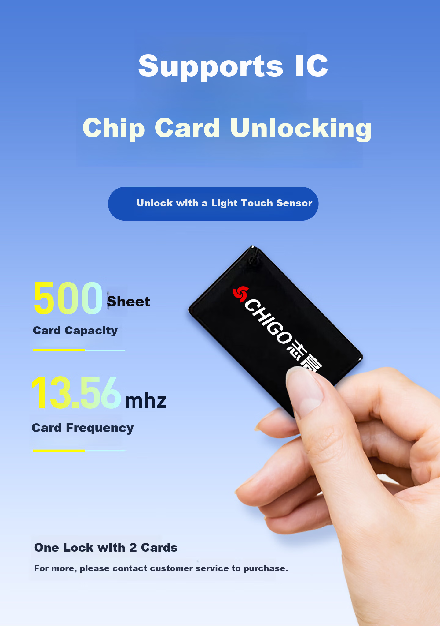 CHIGO Glass Door Fingerprint Lock No Drilling Office Password Lock Single and Double Door Smart Electronic Access Control Lock 11