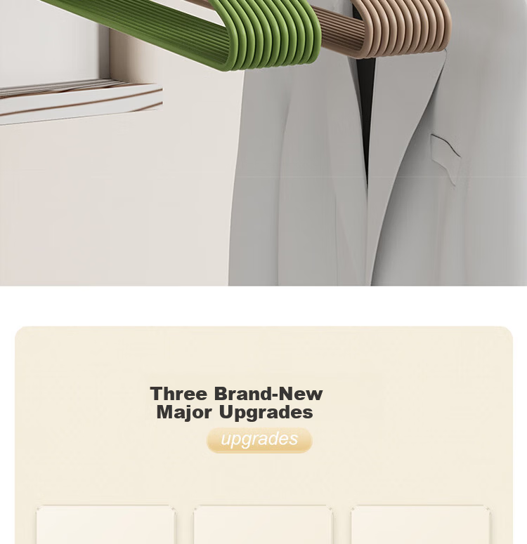 Gongxun Thickened Extra Strong Resin Clothes Hangers Non-Slip No Trace Coat Hangers for Home Dormitory Student Clothes Drying Rack 1