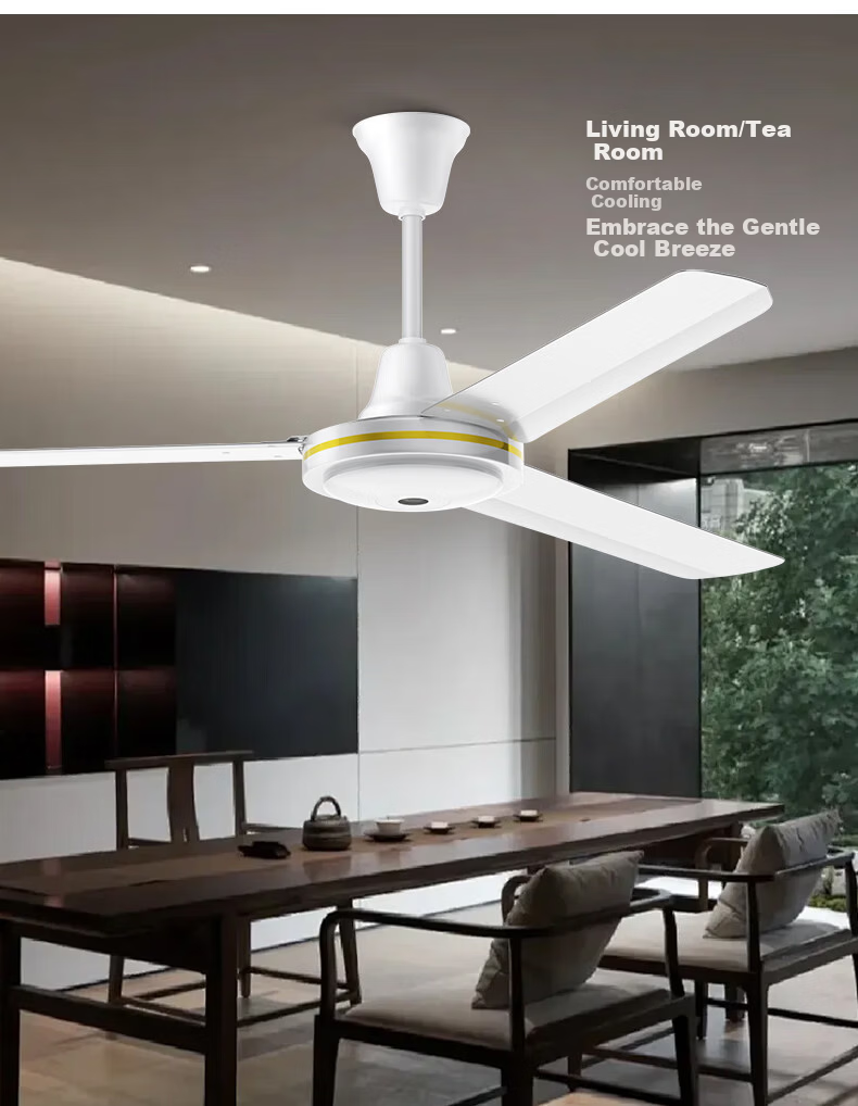 Diamond Brand Ceiling Fan DC Inverter Home Living Room Quiet Energy-Saving 1.4m 56-inch Ceiling Fan First-Class Energy Efficiency DS56-18H(F)DCP 9