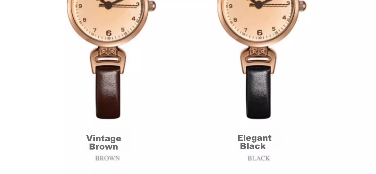 George Earl Women's Watch Lightweight Luxury Niche Brand 2026 New Silent Exam Vintage Simple Student Girl Watch 6