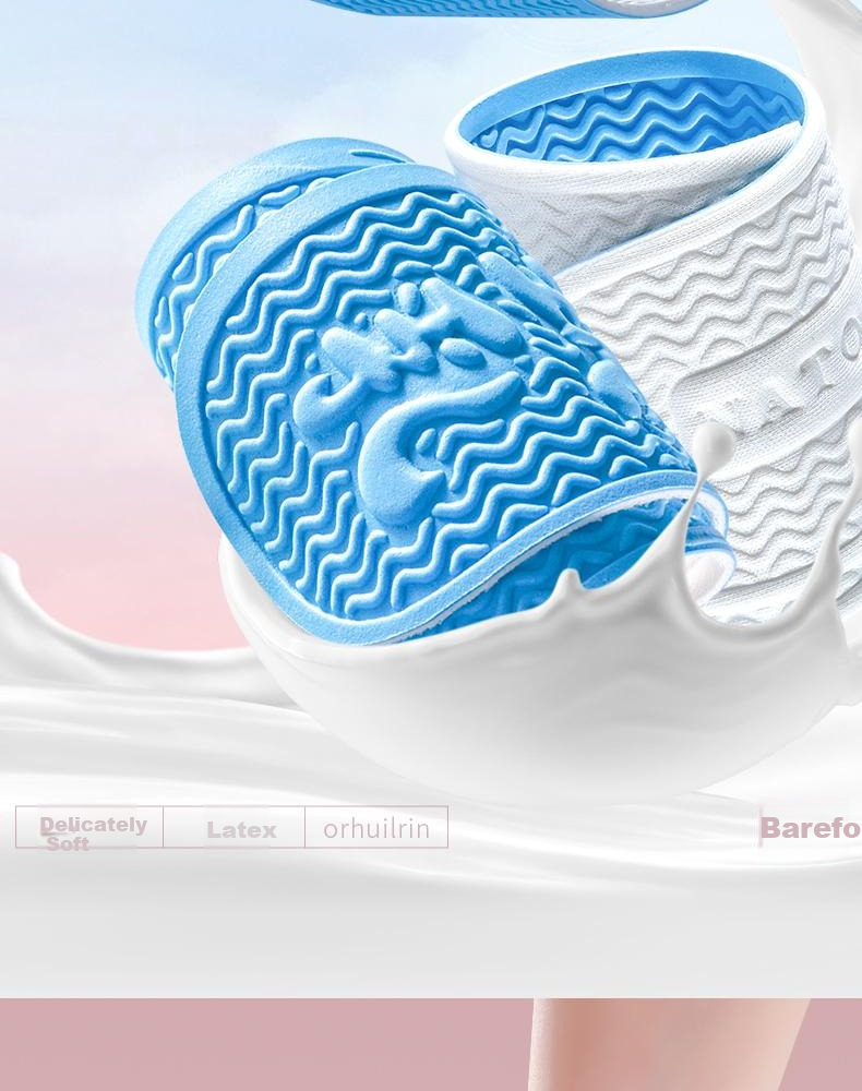 Footprint Tribe Barefoot Magic Insoles Men's Summer Breathable Sweat-Absorbing Odor-Resistant Latex Non-Stick Insoles Size 39-40 [2 Pairs] 8
