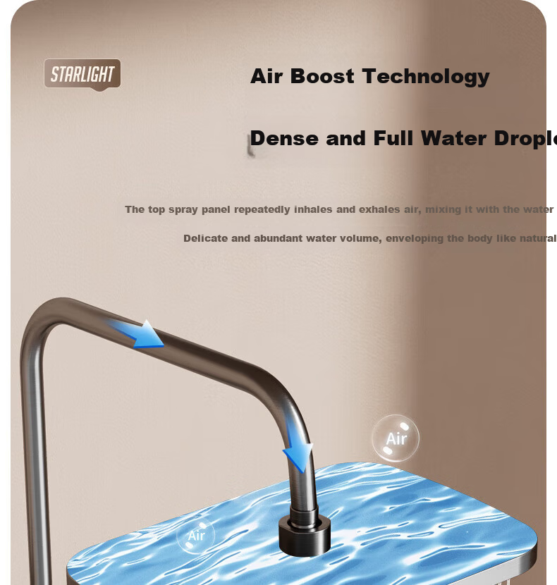 Jingshi Weideng Shower Faucet Set Bathroom Shower Head Pressurized Smart Gun Gray Integrated Shower Kit KWL 5