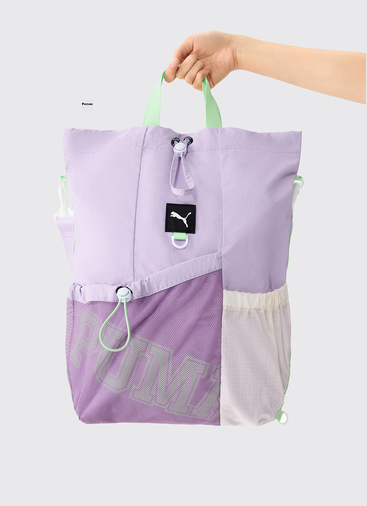PUMA Swimming Bag Wet and Dry Separation Water-Resistant Durable Wrinkle-Resistant Shoulder Crossbody Backpack Multifunctional Portable Gym Storage Bag 23