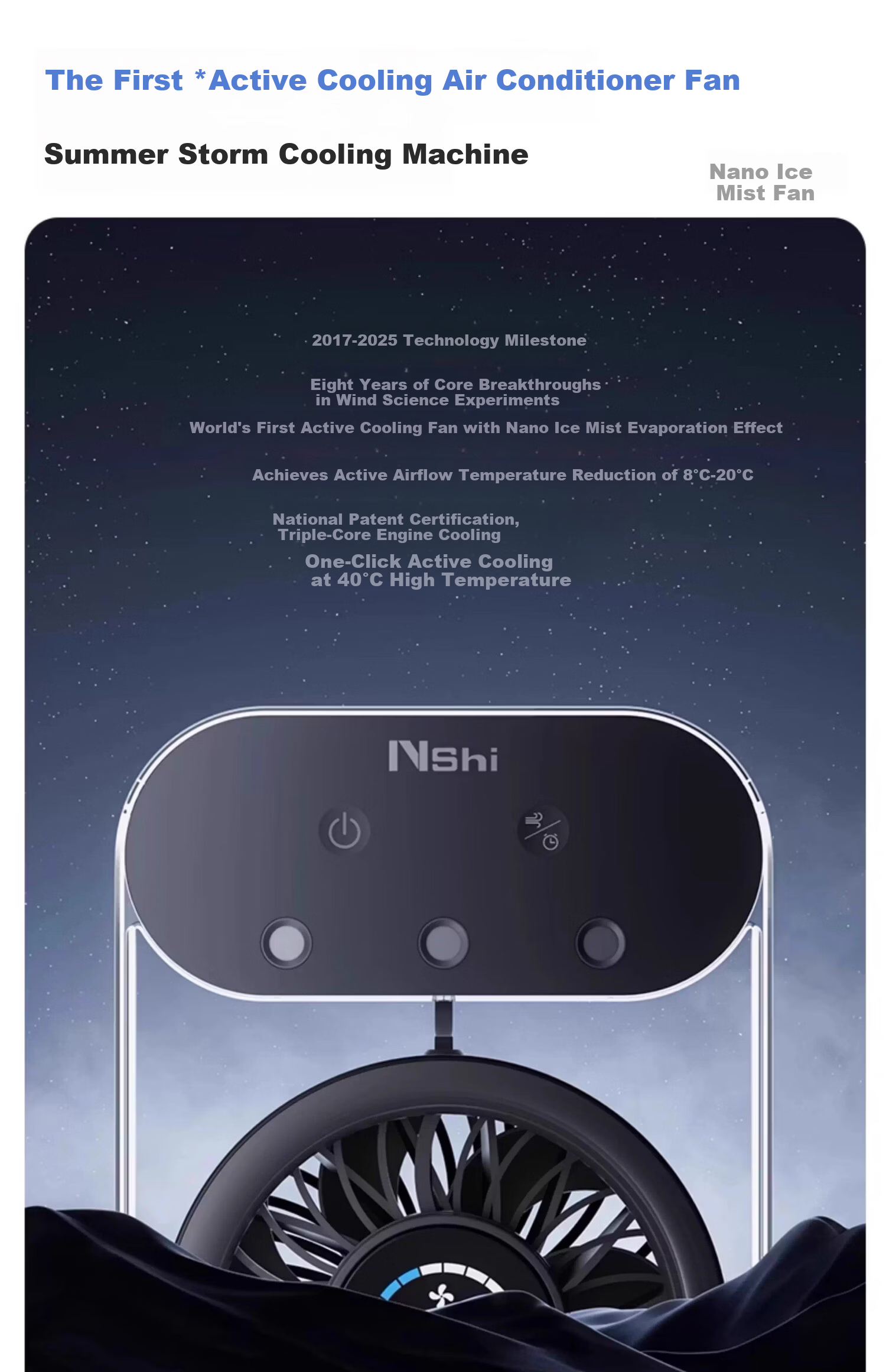 Upgraded Desktop USB Mini Mist Fan Portable Air Conditioner Small Home Office Dorm Silent Long Battery Life Electric Version Black 6