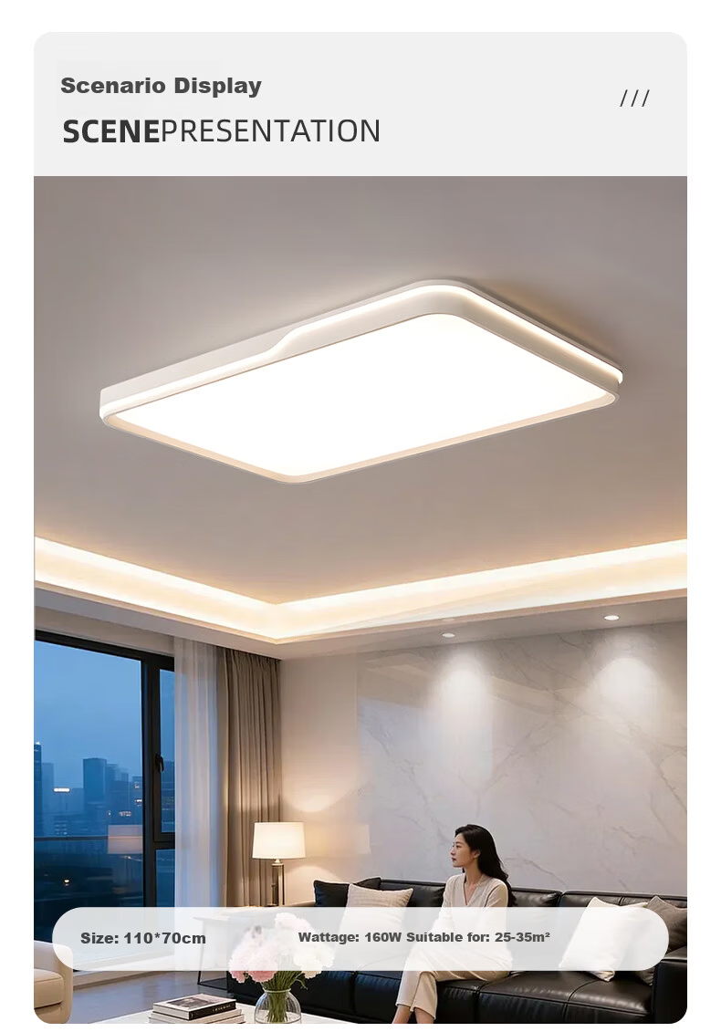Micoe Purui Eye Protection Ceiling Light Bedroom Lamp Smart Offline Voice LED Minimalist Zhongshan Lighting Youjian Series 10