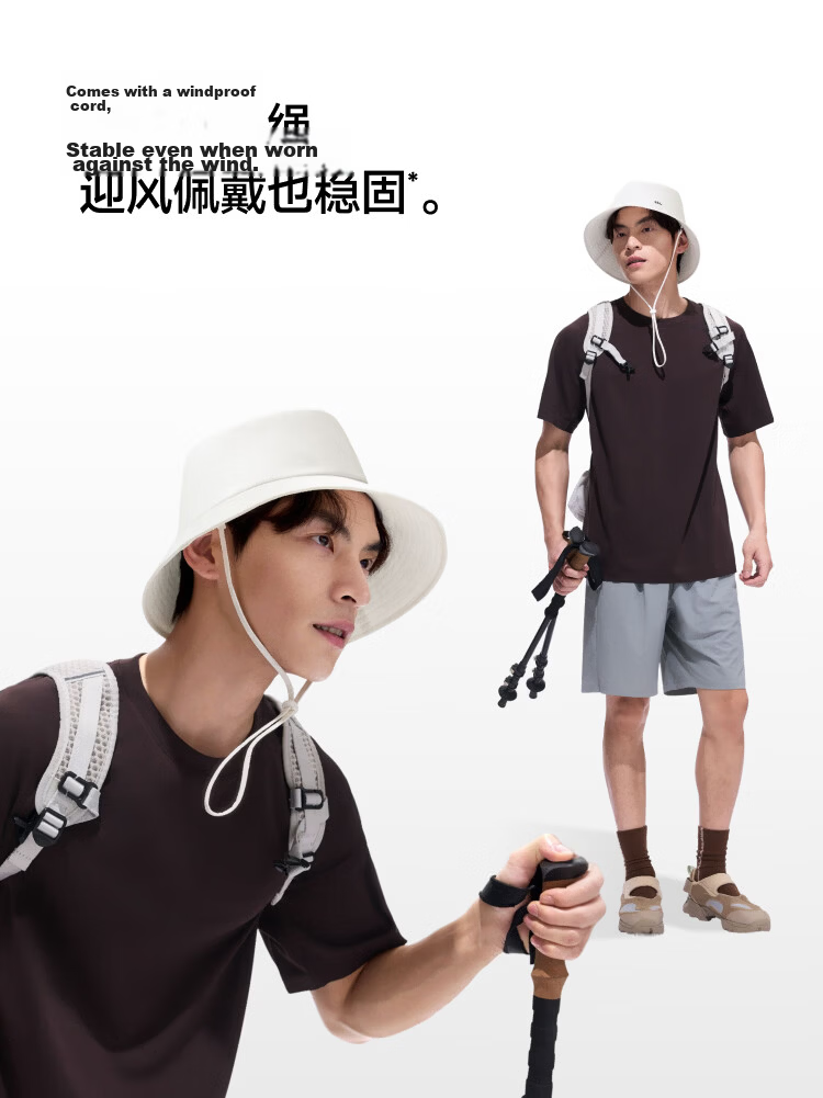 Beneunder Lightweight Unisex Bucket Sun Hat UV Protection Fishing Cap WR012 13