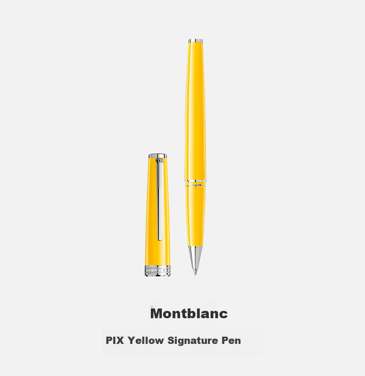 Montblanc PIX Series 135688 Yellow Signature Pen [Gift] 1