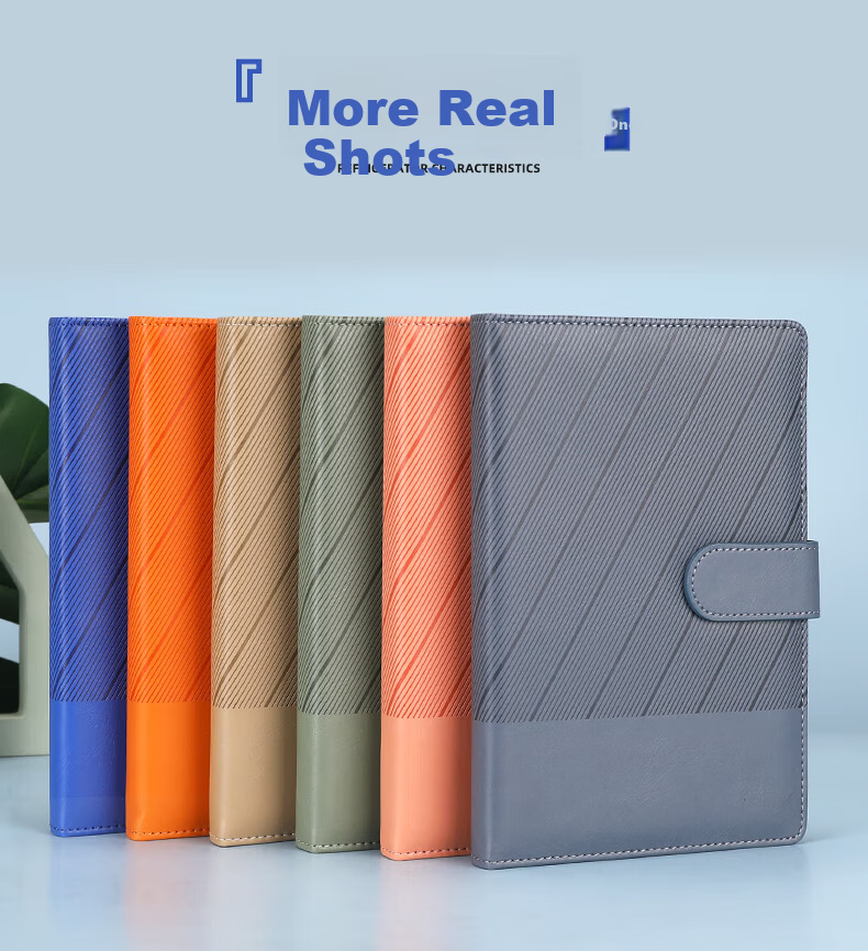 Zhongjian Stationery A5 Notebook Fashion Simple Thickened Student Customizable Orange 14