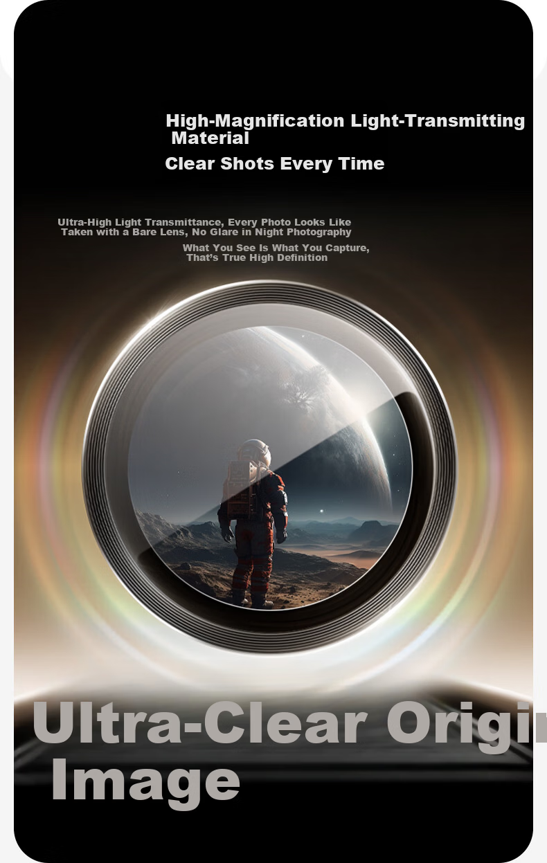 LLUNC Huawei Pura90pro Lens Protective Film AR Anti-Reflective Tempered Glass Rear Camera Lens Protector High Transparency Anti-Glare Scratch-Resistant Phone Screen Protector with Positioning Tool 3