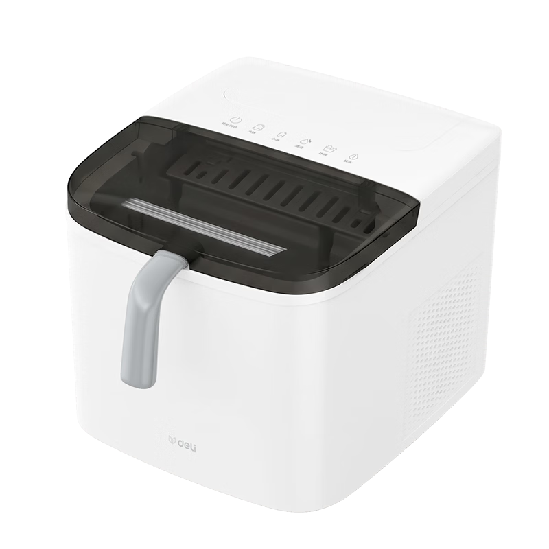 Deli Mini Portable Home Ice Maker Small Dorm Bullet Ice Machine Low Power Automatic Water Dispenser Ice Cube Maker with UV Sterilization