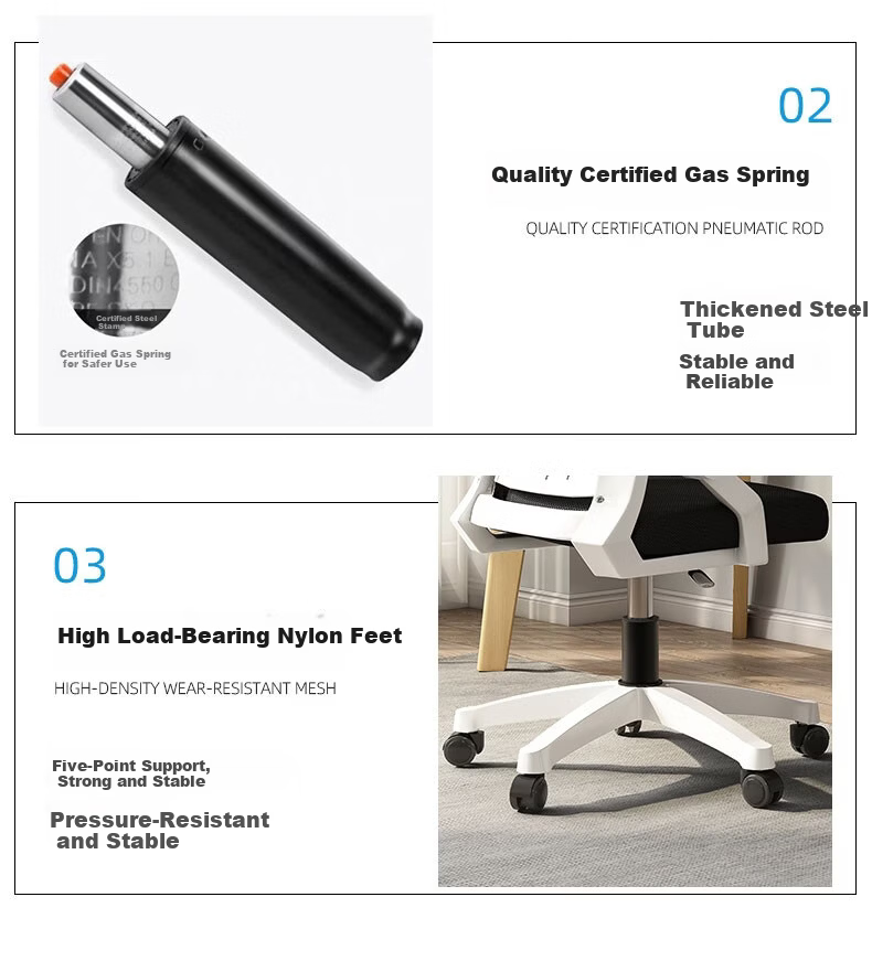 SGMW Computer Chair, Office Chair, Comfortable for Long Sitting, Home And Office Use, Staff Meeting Workstation Chair with Adjustable Backrest And Swivel Functio 8