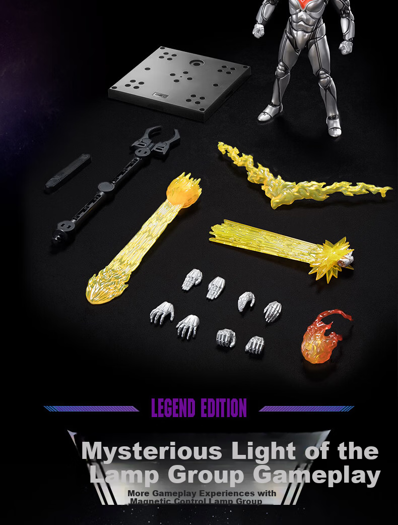 Bluco Ultraman Building Blocks Legend Edition X Beyond Beta Flash Armor Official Figure Model 3