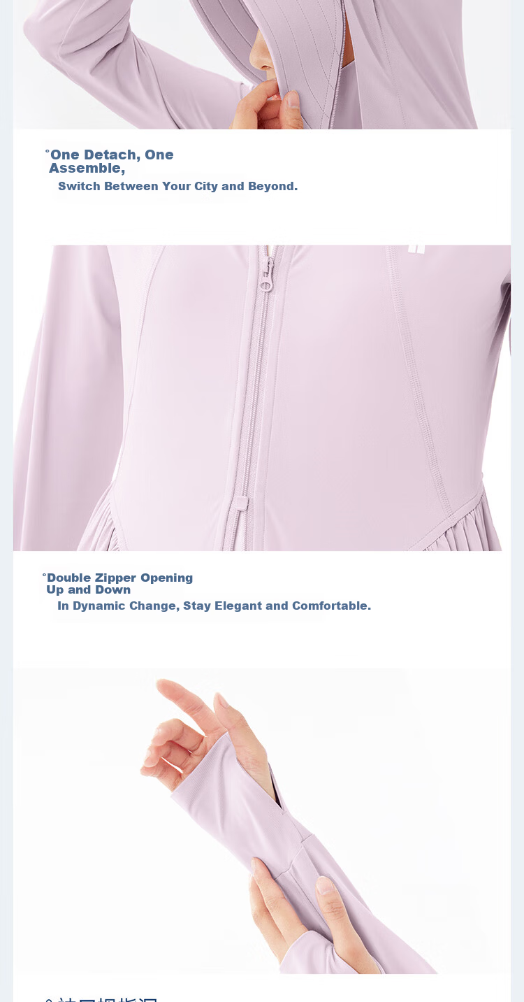 Moxun [Kunling Same Style] Palace Style Sunscreen Long Dress for Women New Original Yarn UV Protection Sun Protection Clothing 26 New Model 6