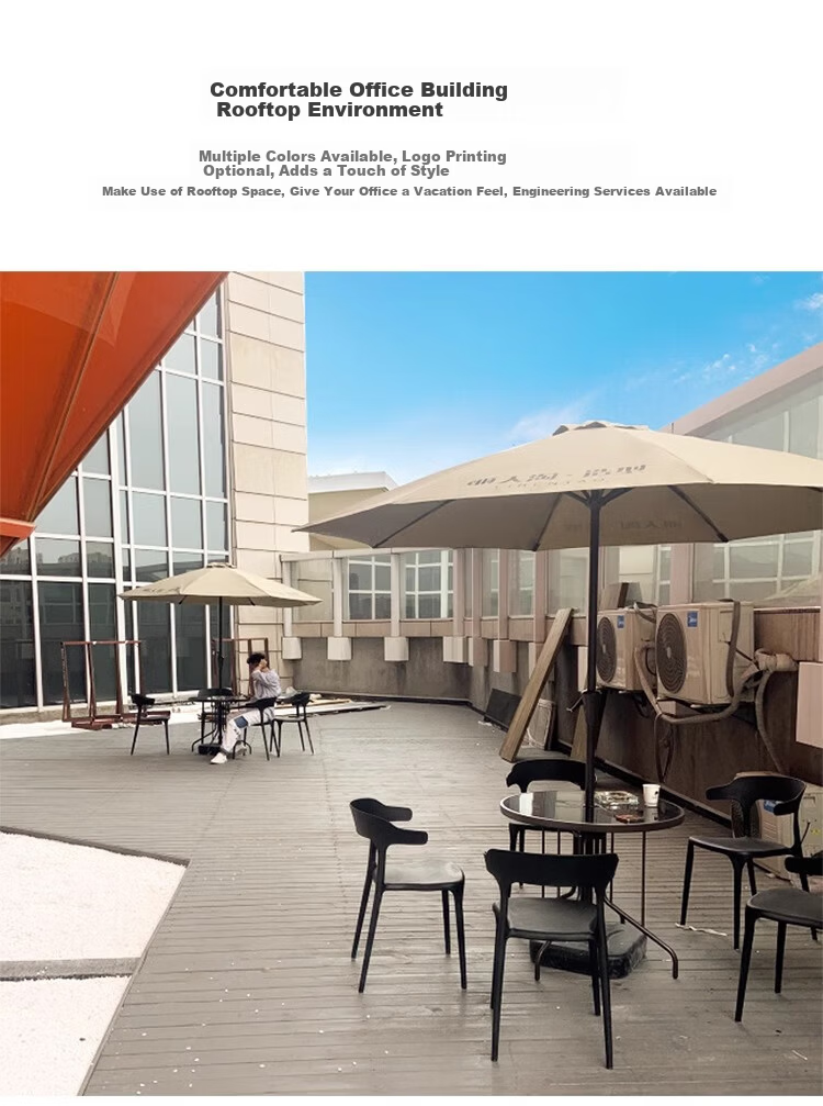 Qiu Chen Outdoor Sunshade Umbrella Camping Patio Market Outdoor Large Sun Umbrella Center Pole Umbrella Popular Garden Folding Shop Umbrella 12