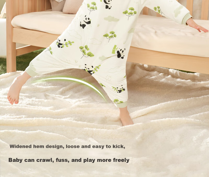 Scoornest Baby Pajamas Autumn Winter Spring Pure Cotton 2025 New Children's Homewear One-piece Cotton Sleepwear for Boys and Girls 10