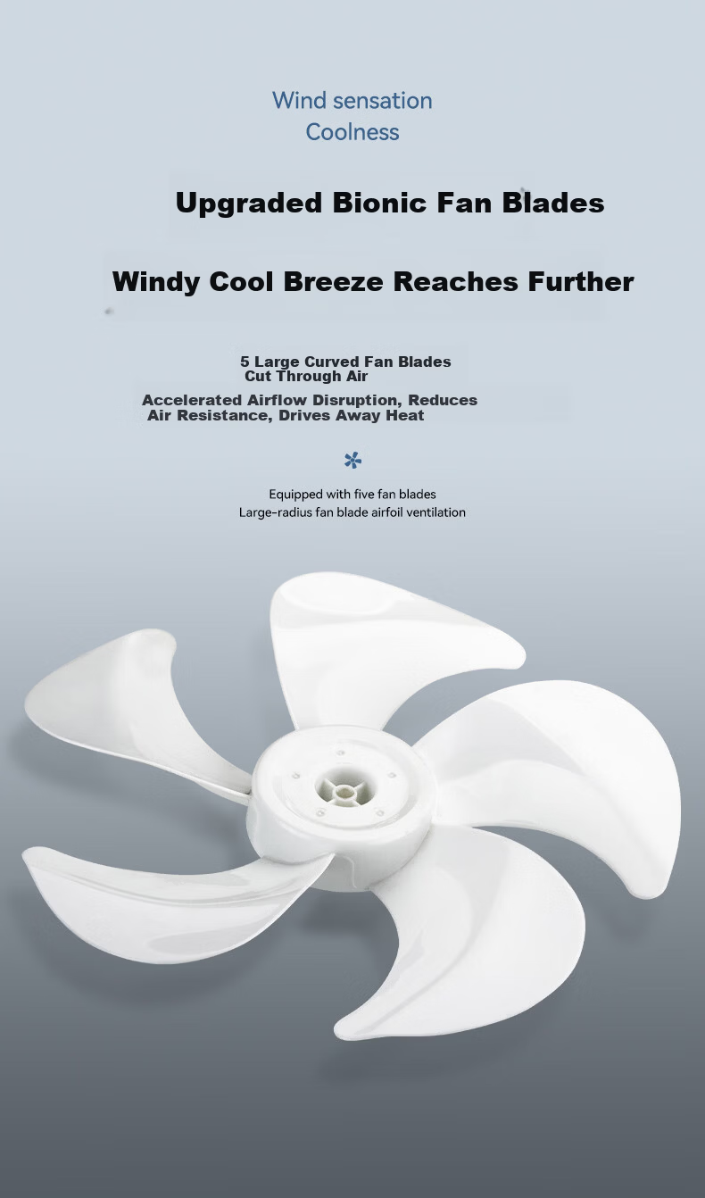Wahson Electric Fan/Table Fan/Home Office High Airflow Low Noise Fan FT-A1208A 7