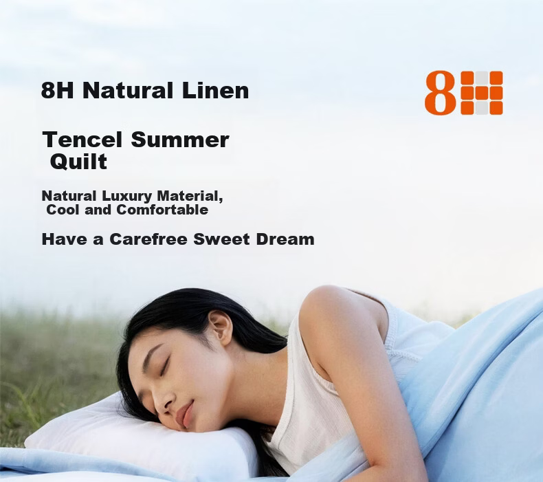 8H Class A Antibacterial Machine Washable Lyocell Austrian Linen Lenzing Tencel Summer Cooling Air Conditioning Quilt L12 Blue 1