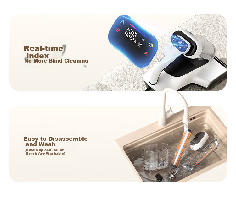 UWANT Small Bag Mite Removal Vacuum Cleaner with Self Dust Collection, 60 Days No Dust Emptying, High-Temperature Sterilization, 3-in-1 Home Mite Removal Bed Vacuum Cleaner, 618 Price Guarantee 16
