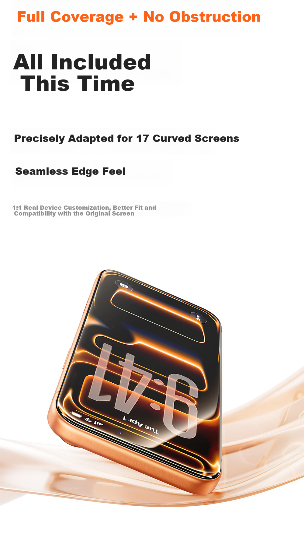 Torras Titan Crystal Diamond Screen Protector [AR Anti-Reflection] for iPhone 16 Pro Max Tempered Glass Film, High-Definition Full Coverage Anti-Fingerprint Phone Screen Protector for Apple 16 Pro Max 13