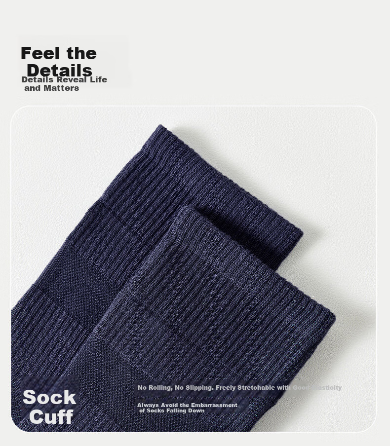 Yimian Men's Five-Toe Socks 100% Cotton 10A Antibacterial Odor-Resistant Short Socks Summer Thin Mesh Breathable Toe-Separated Ankle Socks 12