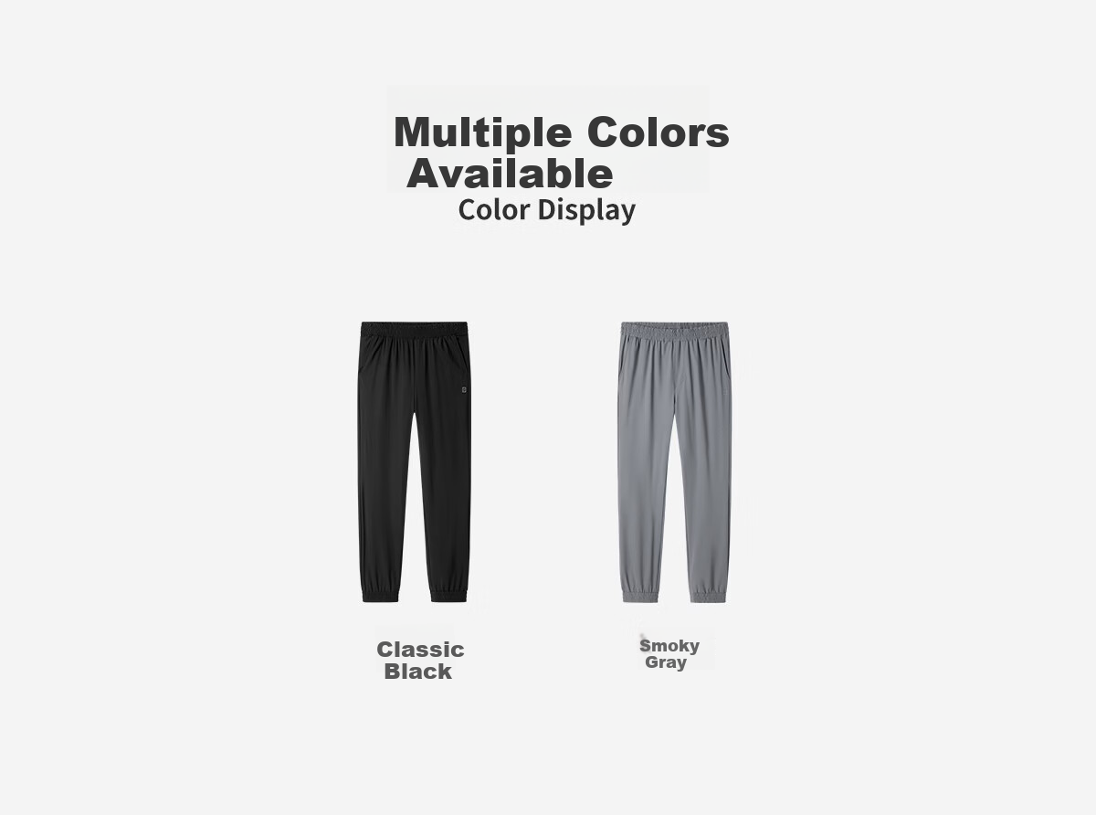 OUTDOOR PRODUCTS Men's Lightweight Breathable Cooling Casual Pants Stretch Sports Pants OFCK621357 Smoked Gray XL Spring/Summer 2026 10