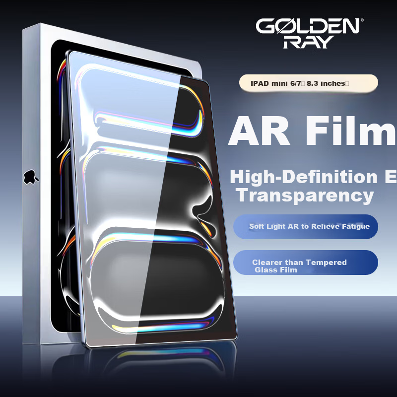 GOLDEN RAY Anti-Reflective Screen Protector for iPad Mini 6/7 8.3-inch 2024 Apple Tablet HD Full-Screen Anti-Fingerprint Film