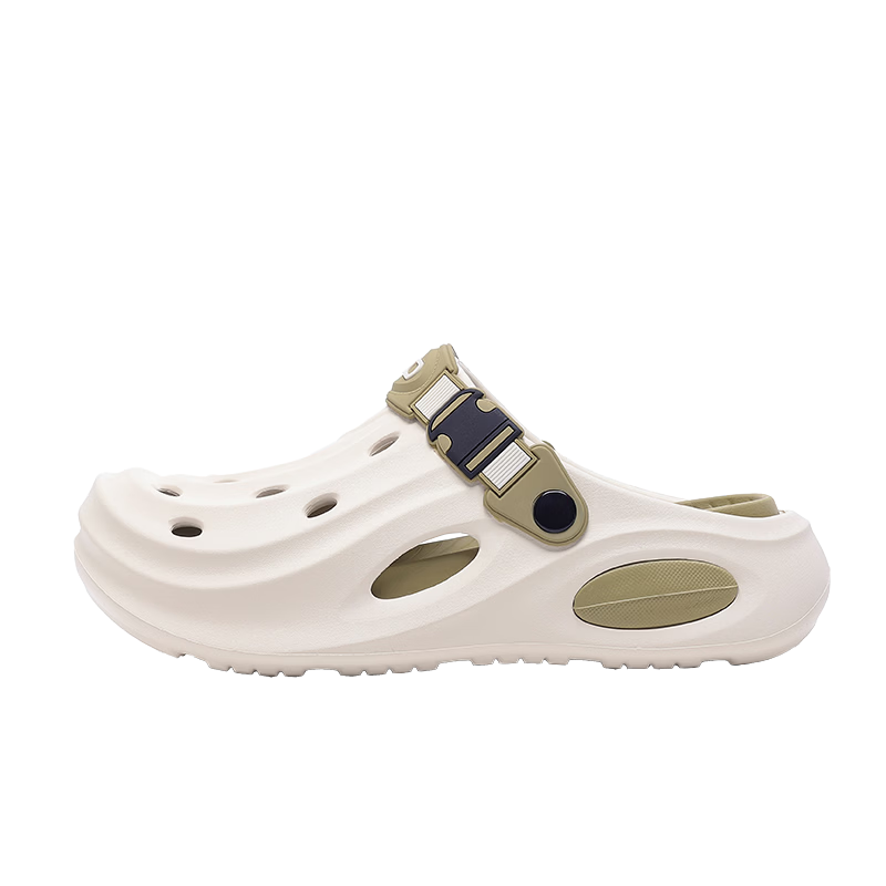 JD Jingzao EVA Men's Ventilated Soft Cushioning Outdoor Summer Sandals Slippers Breathable Quick-Dry Beach Creek Shoes Dual-Wear