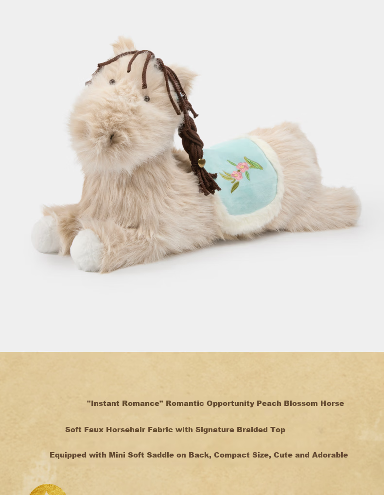 Tbh Song Yuqi Limited Edition Year of the Horse Money Pillow Plush New Year Gift with Peach Blossom Design 6