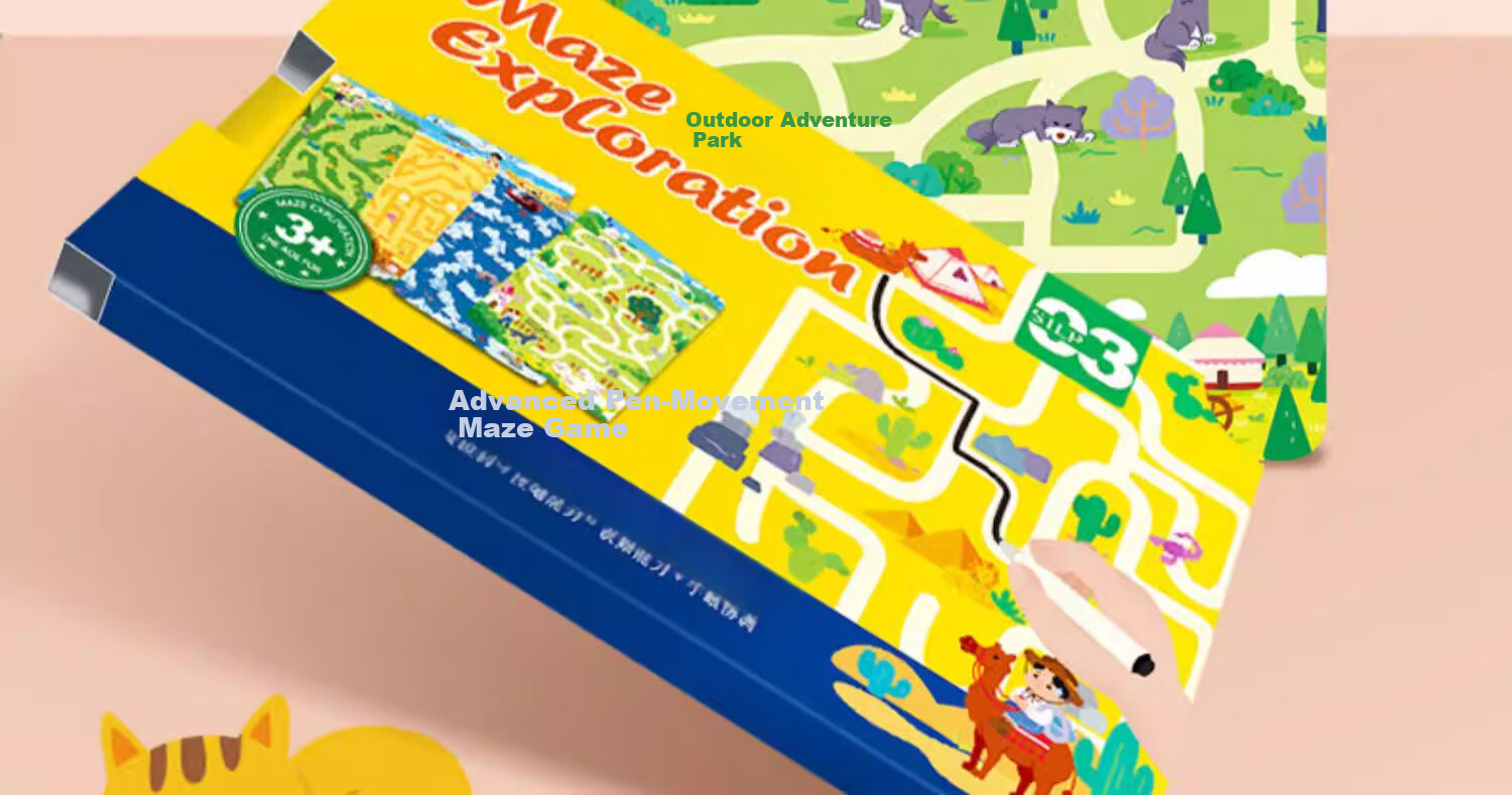 Yijimei Children's Maze Training Book Focus Training 3-6 Years Old Educational Preschool Thinking Training Toy Gift 28