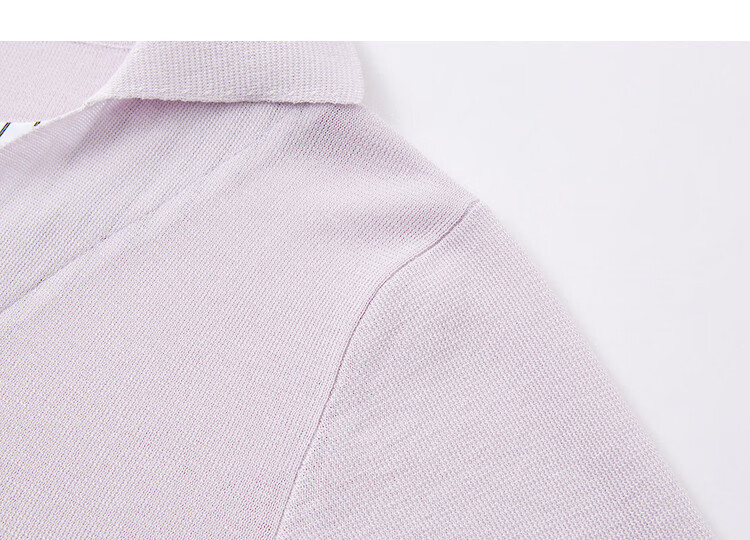 Demana [Light Oxygen Lyocell] Summer Simple Style V-Neck Striped Slim Knit Top for Women Premium Feel 12