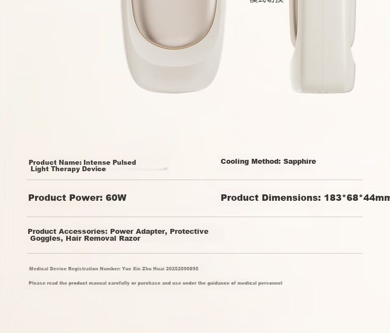 AUX Hair Removal Device Dual Lamp Sapphire Ice Point Full Body Underarm Private Use Home ProMax 24J Valentine's Day Gift High Power 24