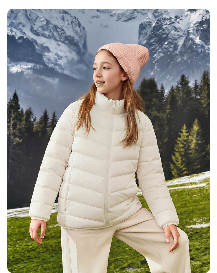 BALABALA [BalaOne] Children's Lightweight down Jacket, Boys And Girls Winter Coat 2026 Triple Protection Outerwear 30