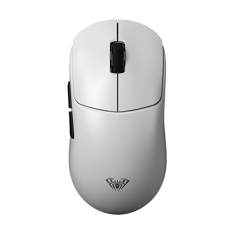 AULA SC580EVO Wireless Mouse Dual 8K AL530 Controller Lightweight Ergonomic Gaming Office Wired 2.4G Bluetooth Tri-mode Long Battery Life White