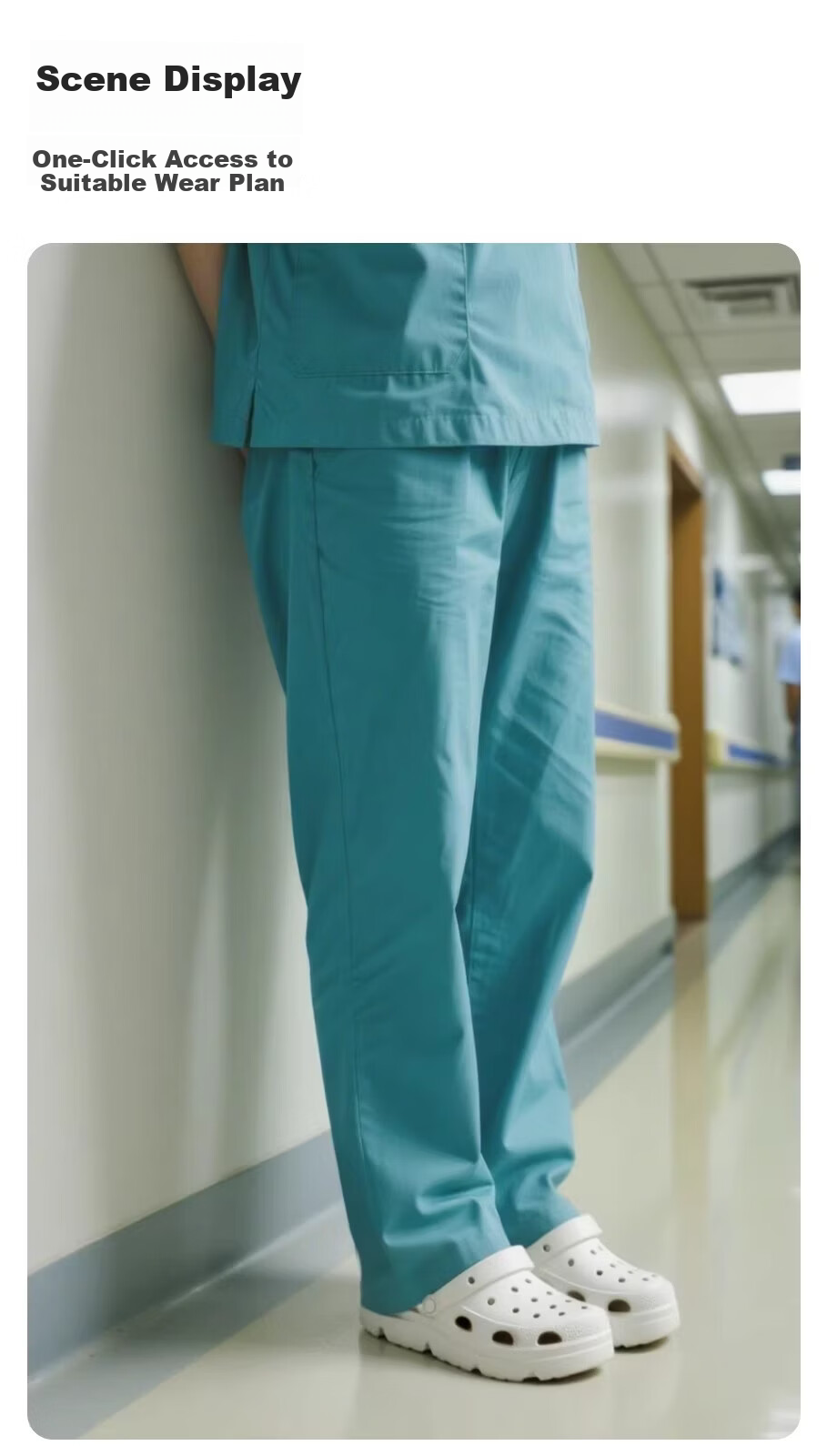 Duchen Medical Operating Room Anti-Slip Clogs Women's 2026 New Anti-Odor Sandals Pure White 35-36 10