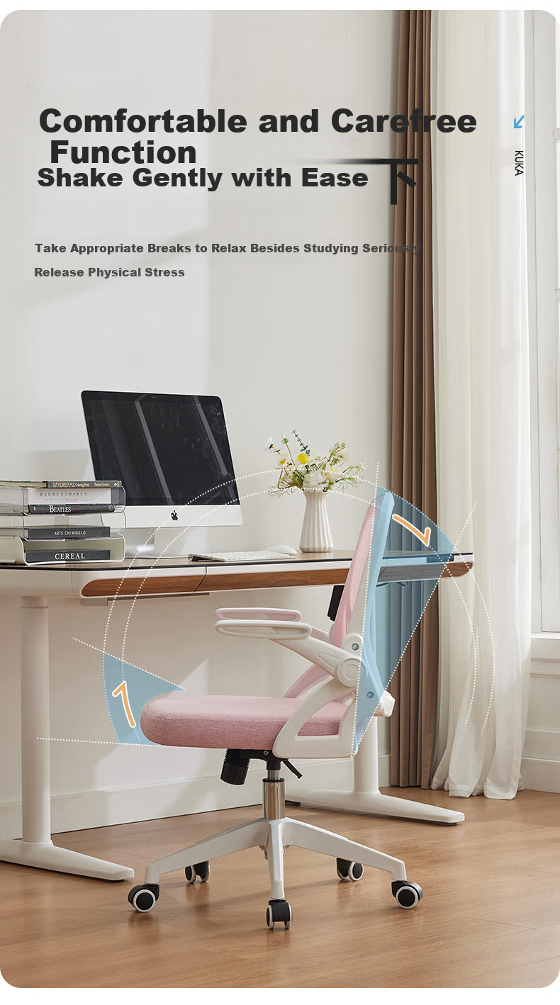 Kuka Home F05 Computer Chair Ergonomic Office Chair for Home Long Sitting Student Study Desk Chair Gaming Chair 10