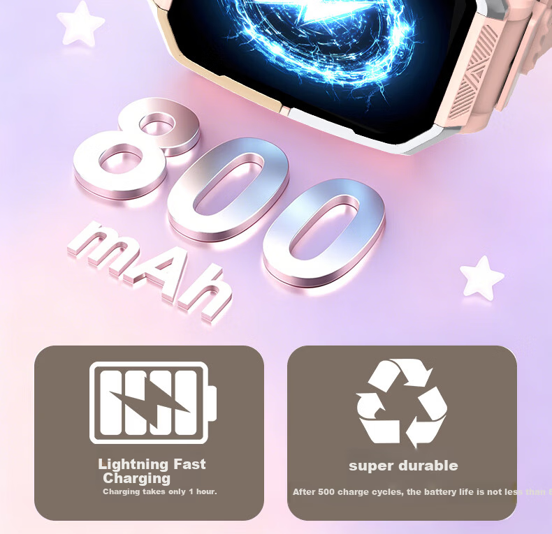 HAOXUEXI Smart Kids Phone Watch 5G Full Network Positioning Flip Waterproof WeChat for Boys and Girls Elementary and Middle School 6