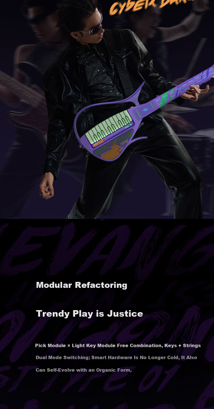 Enya [Price Protection 618] Enya CyberG Acoustic Guitar, Auto-Tune, Smart Beginner's Guitar, Jointly Produced with Zhou Meng 6
