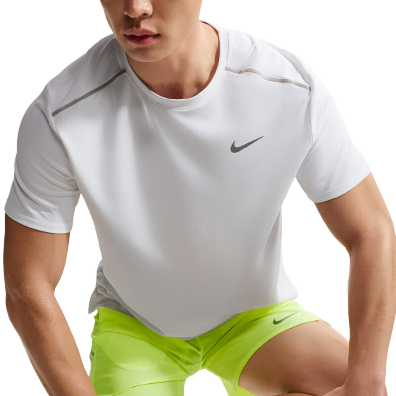 Nike Men's Short Sleeve T-Shirt Running Sports Casual Crew Neck IF2083-100 White XL