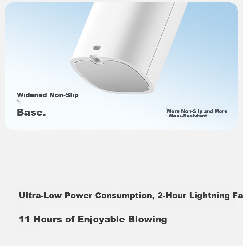 Aecooly Handheld Mini USB Rechargeable Portable Foldable Pocket Fan Lightweight Outdoor High Wind Power 20